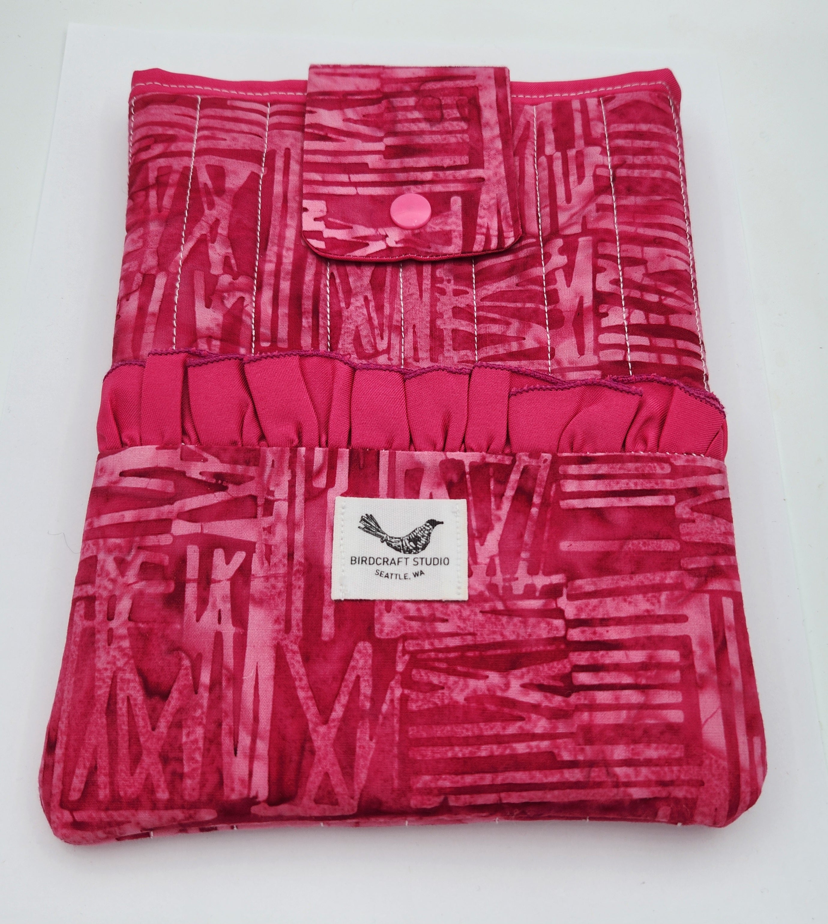 Pink Stripes Kindle Sleeve