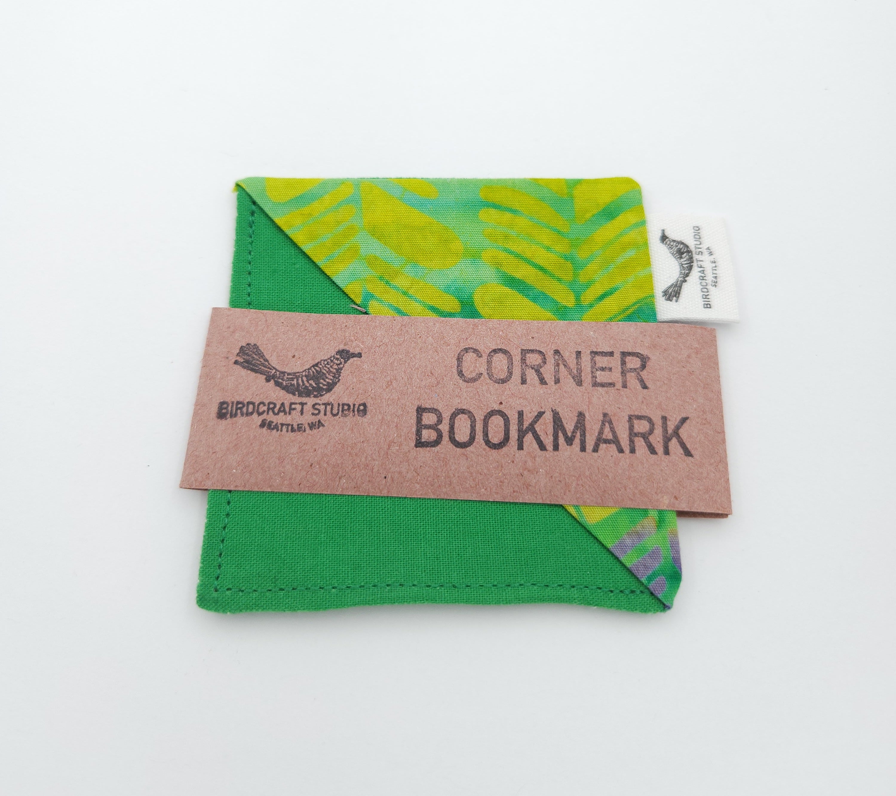 Green Leaves Bookmark