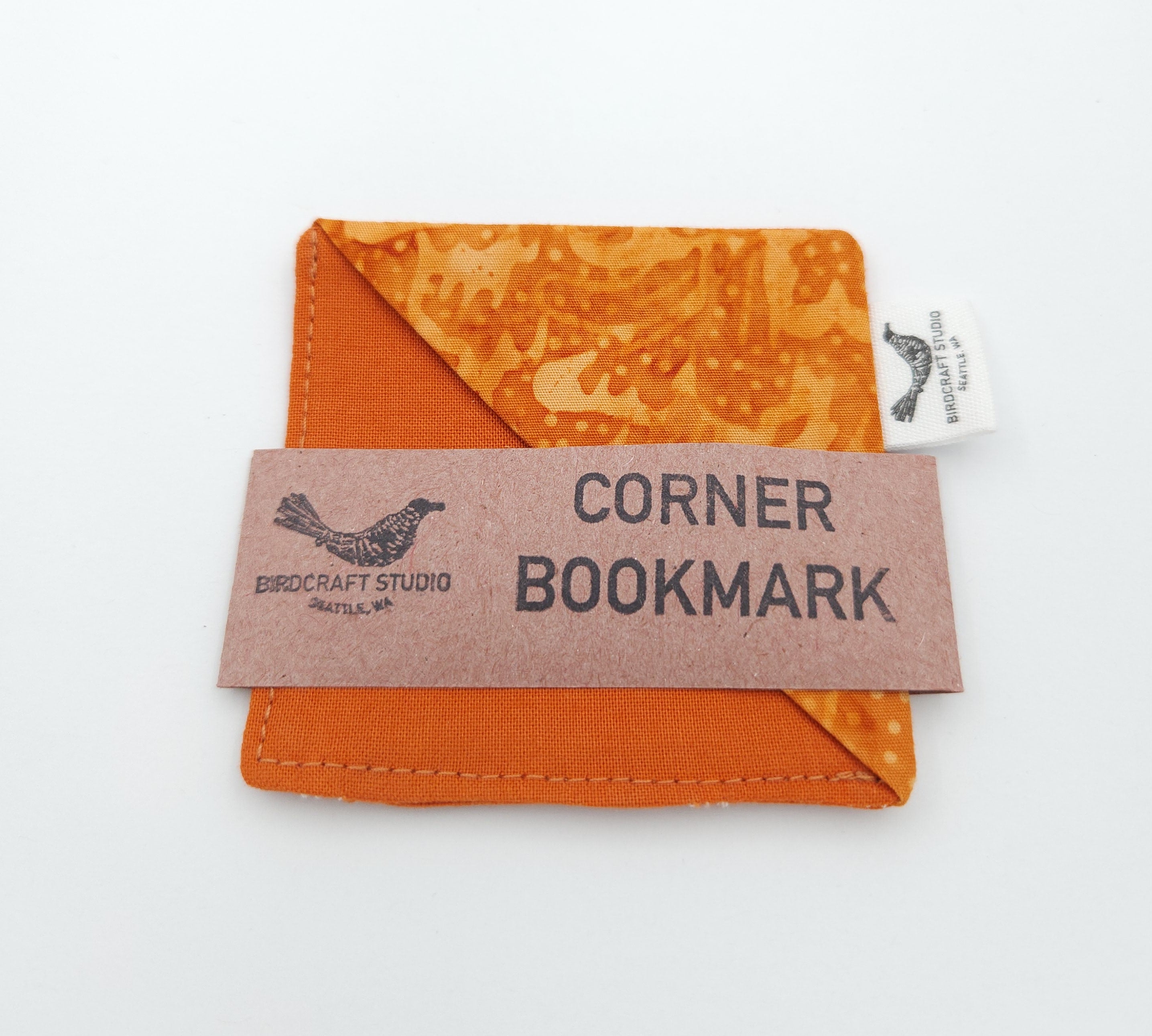 Bright Orange Bookmark
