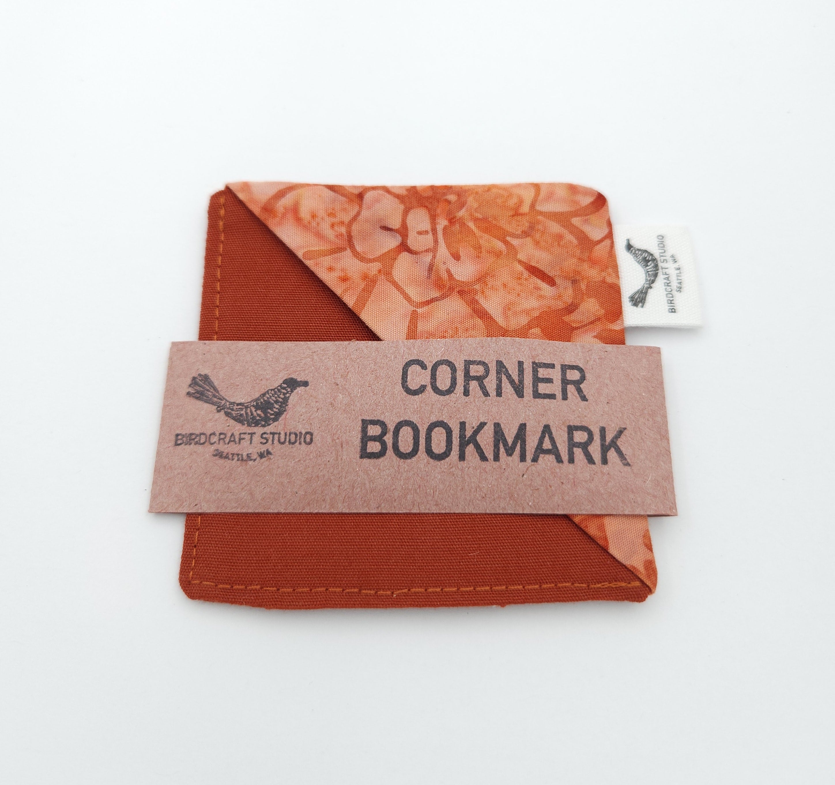 Red Orange Dye Bookmark