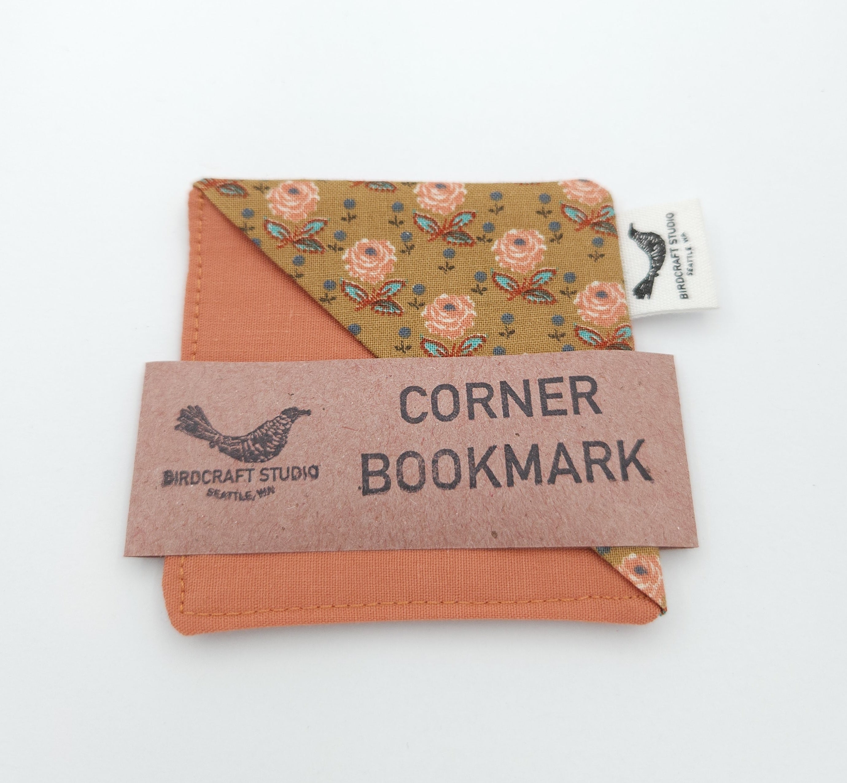 Pink Flowers Bookmark