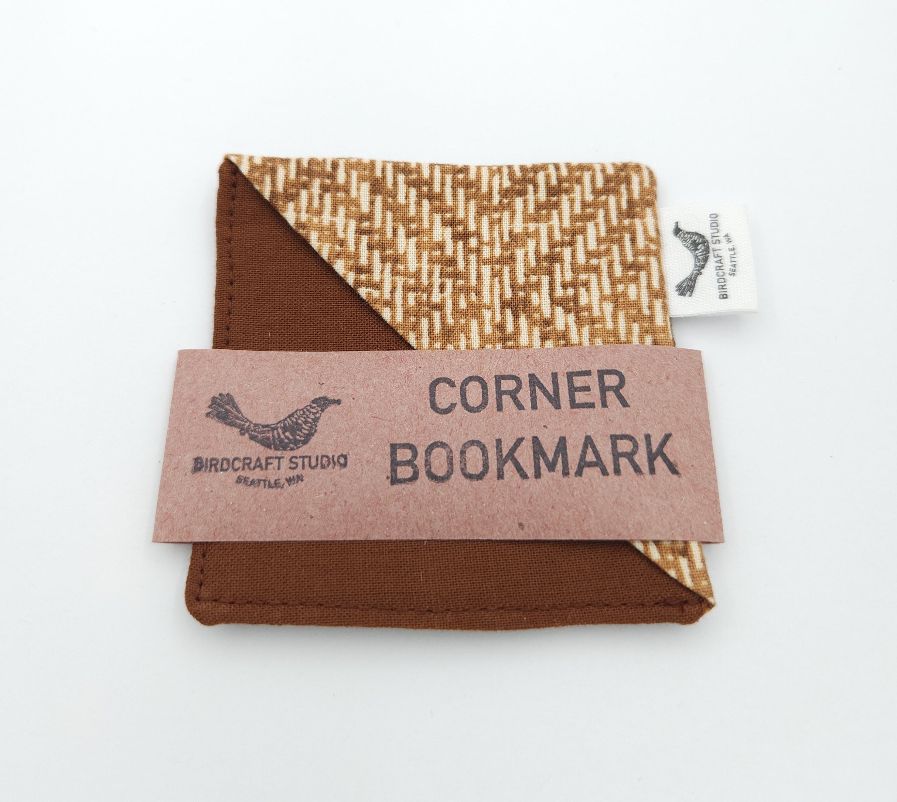 Brown Pattern Bookmark