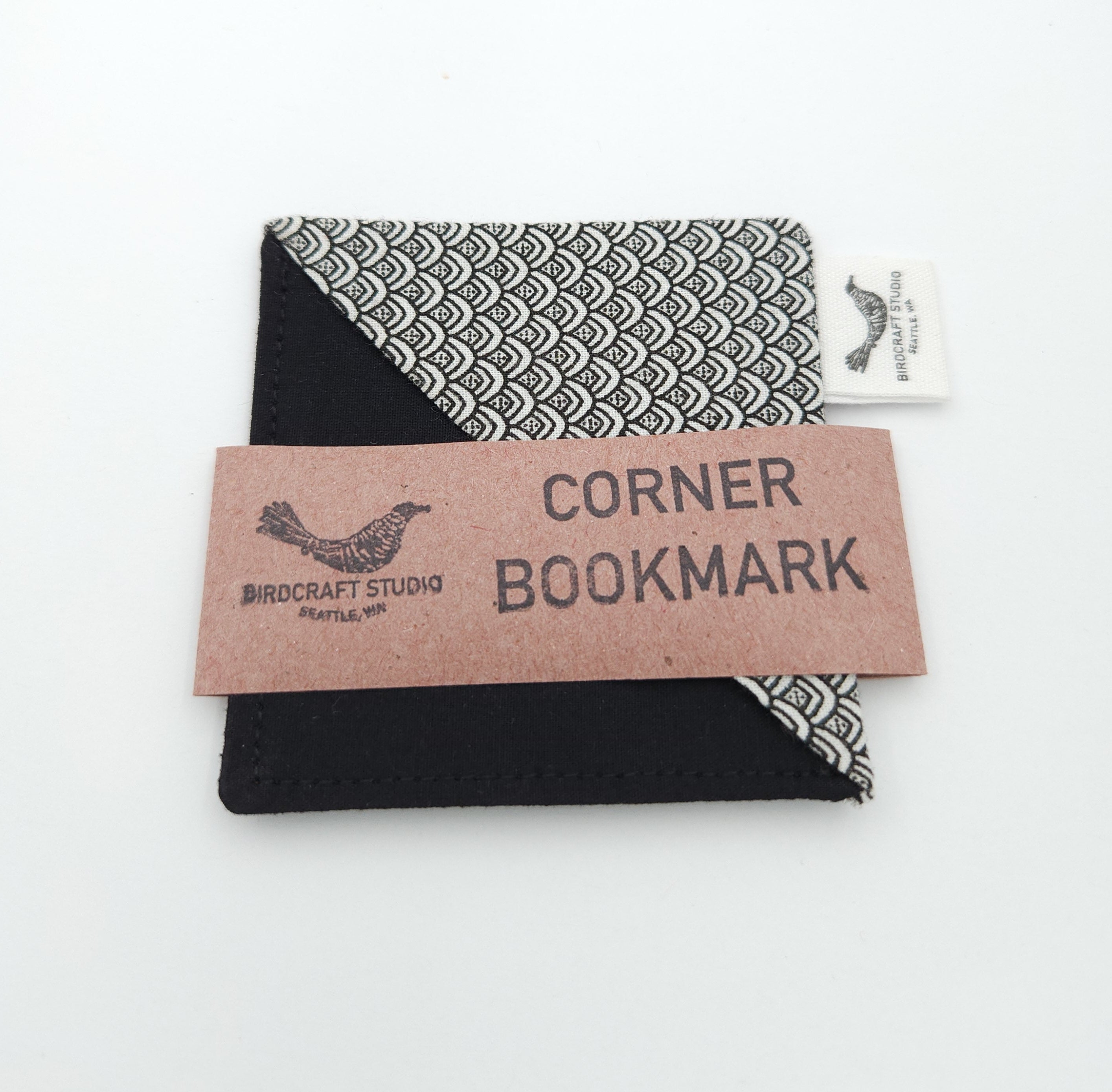 Black Patterns Bookmark