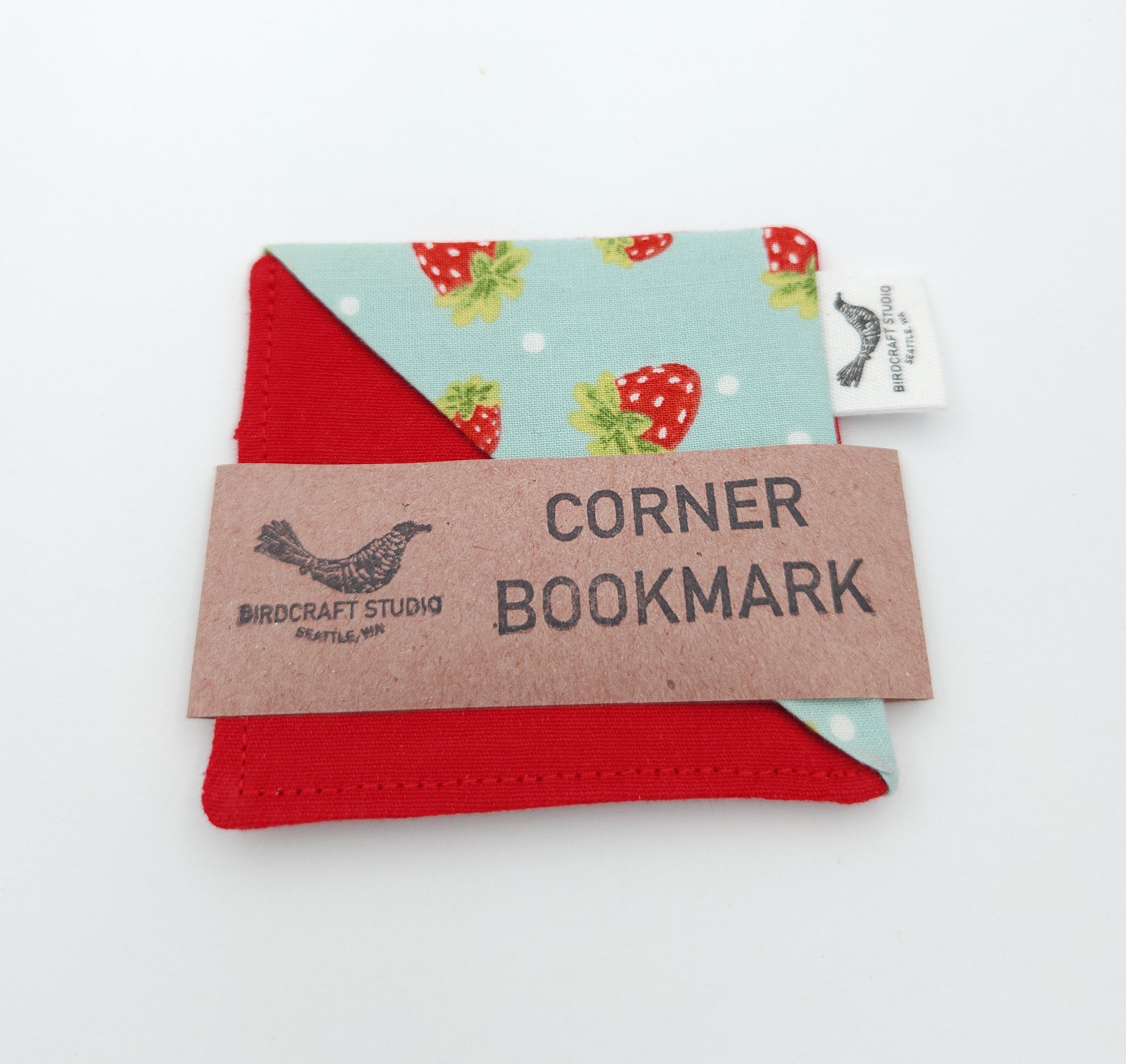 Red Strawberries Bookmark