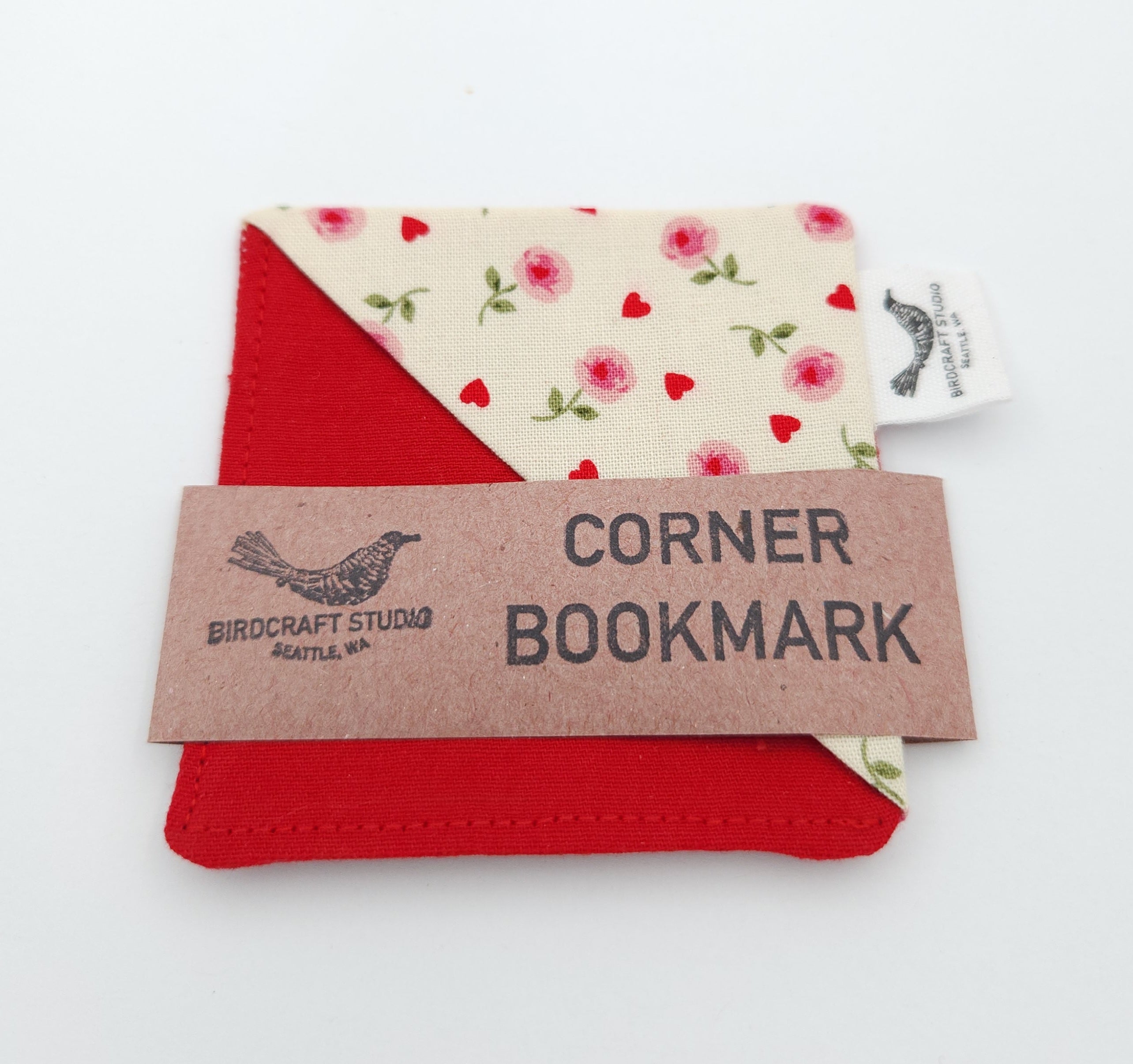 Red Flowers Bookmark