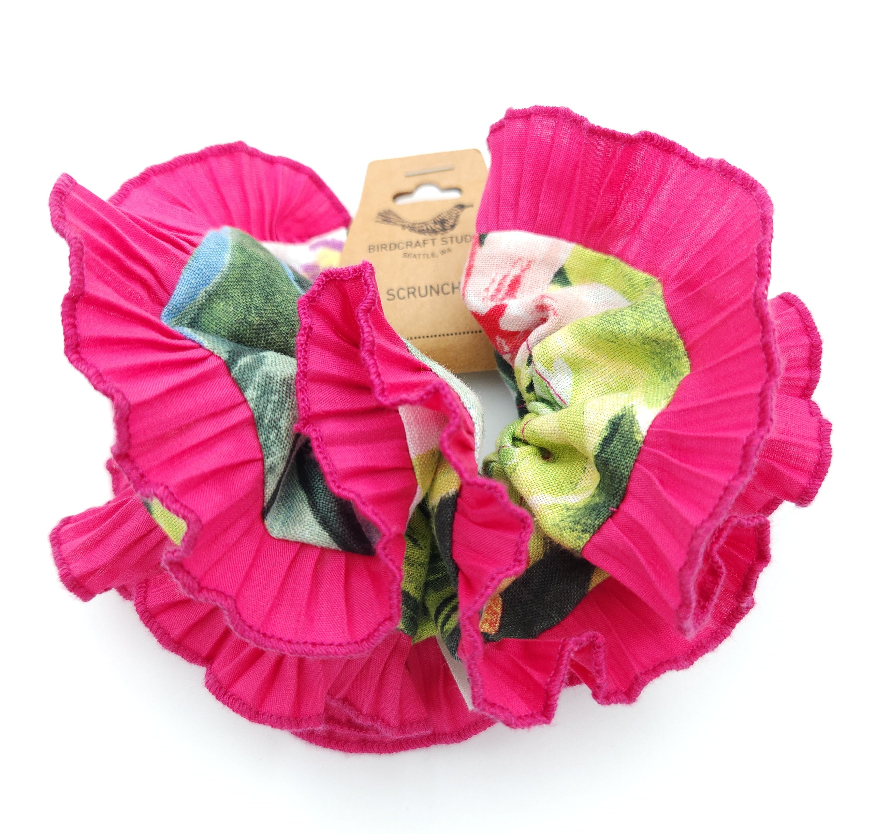 Hot Pink Scrunchie