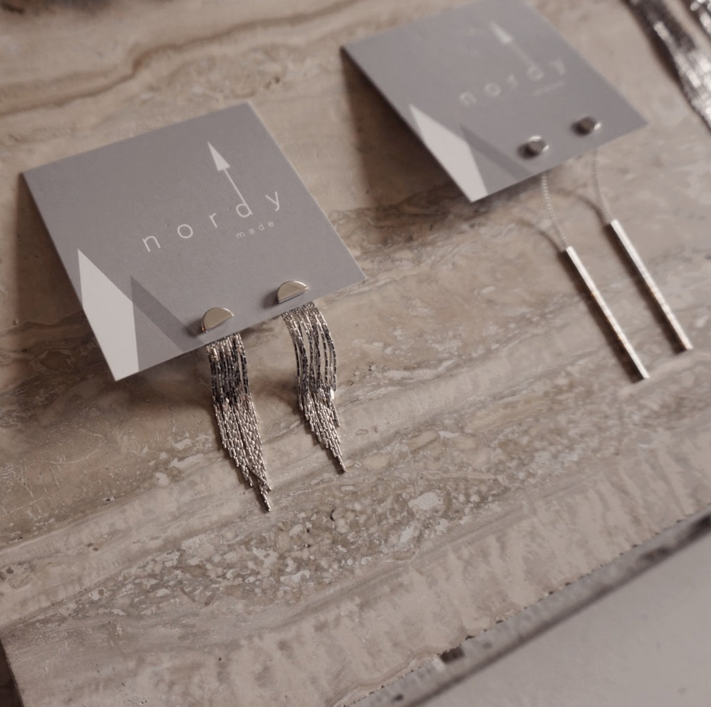 Mazzy Medium Fringe Ear Jackets