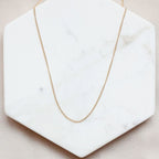Dainty Curb Chain Necklace