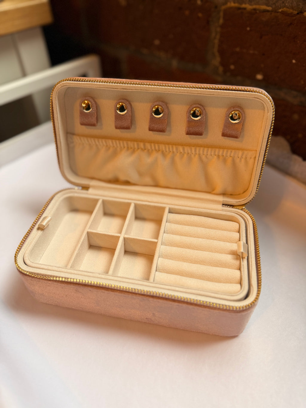 Rectangle Travel Jewelry Case, Extra Large