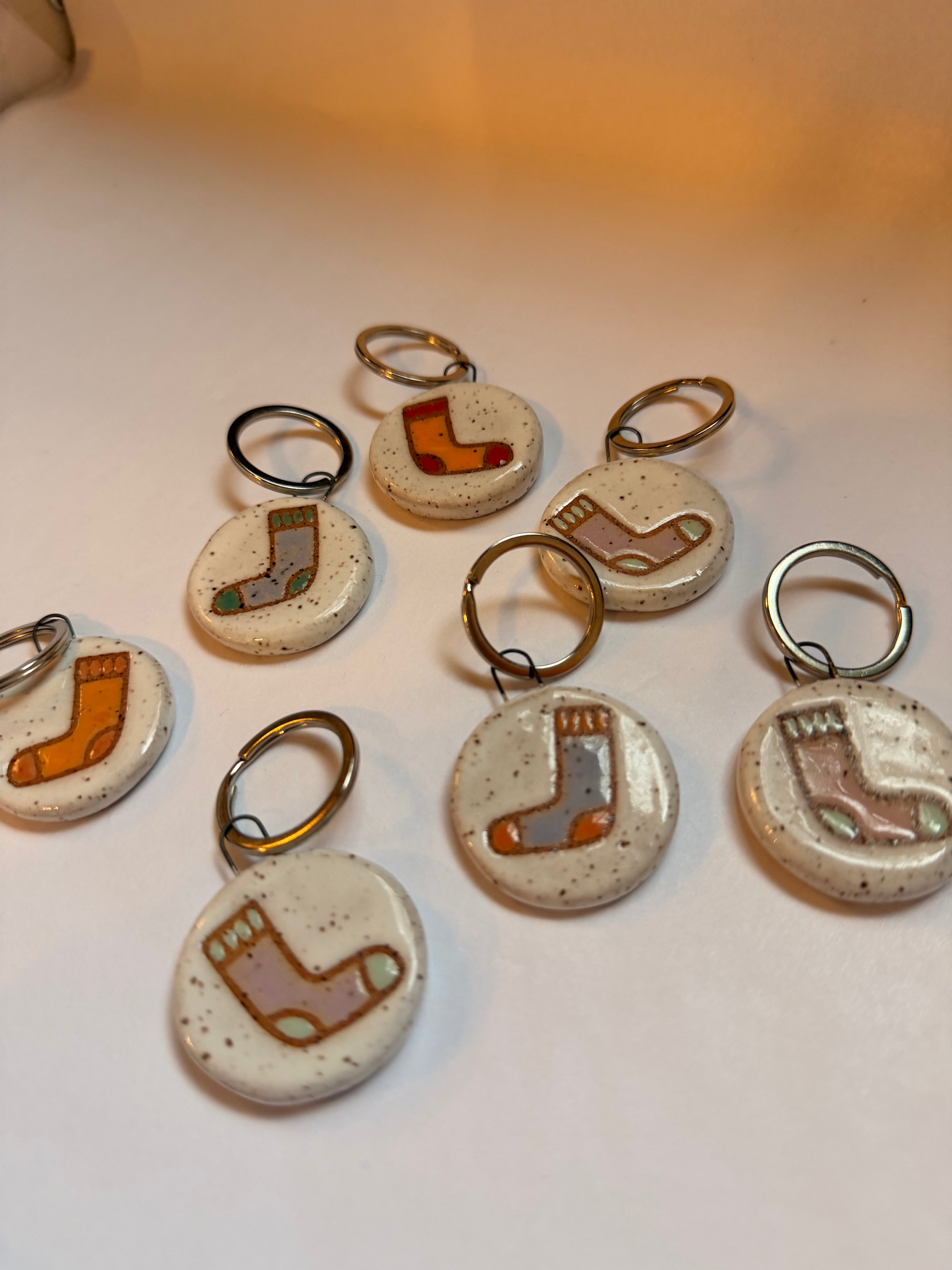 Sock Keyring