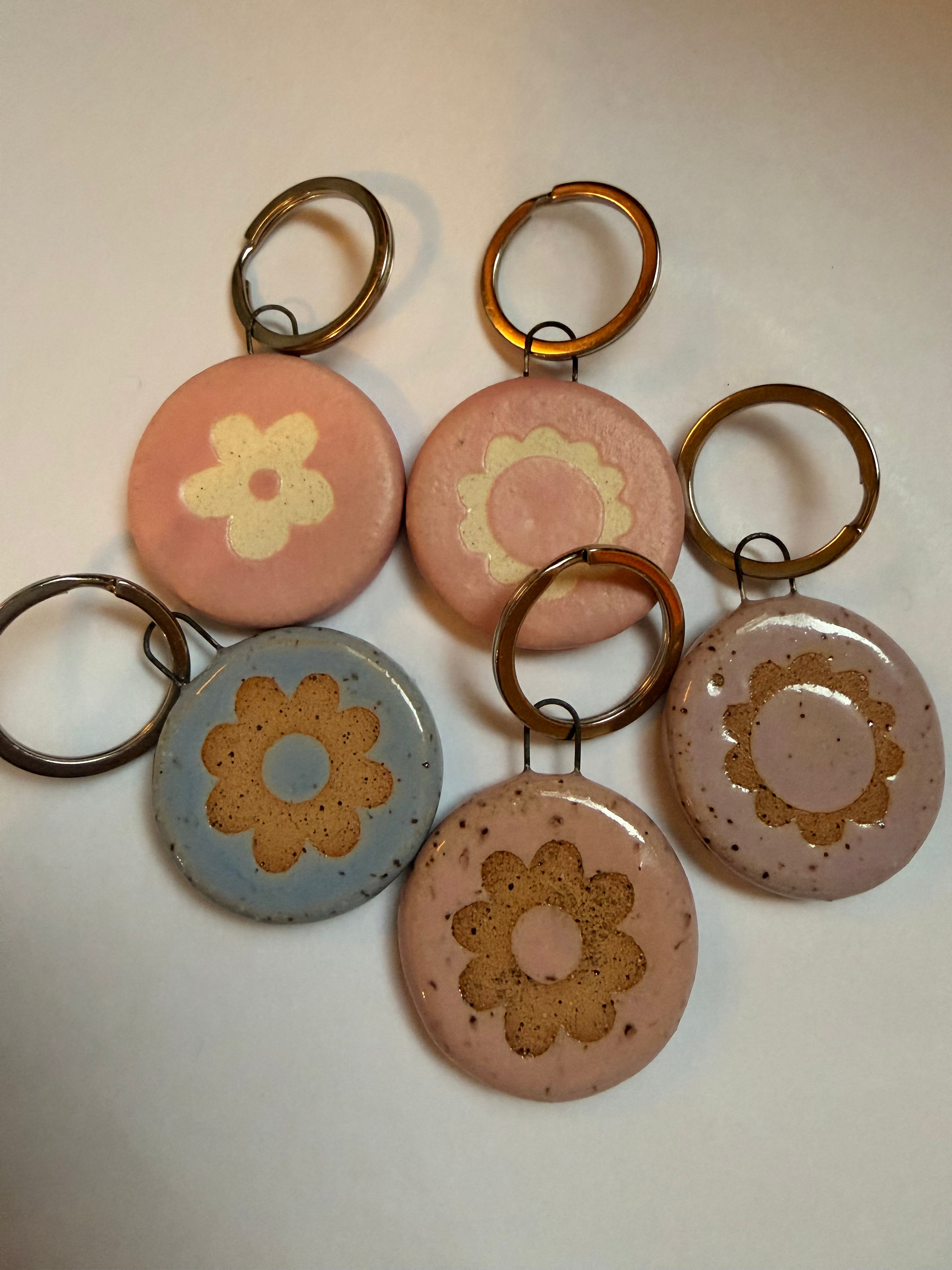 Flower Keyring