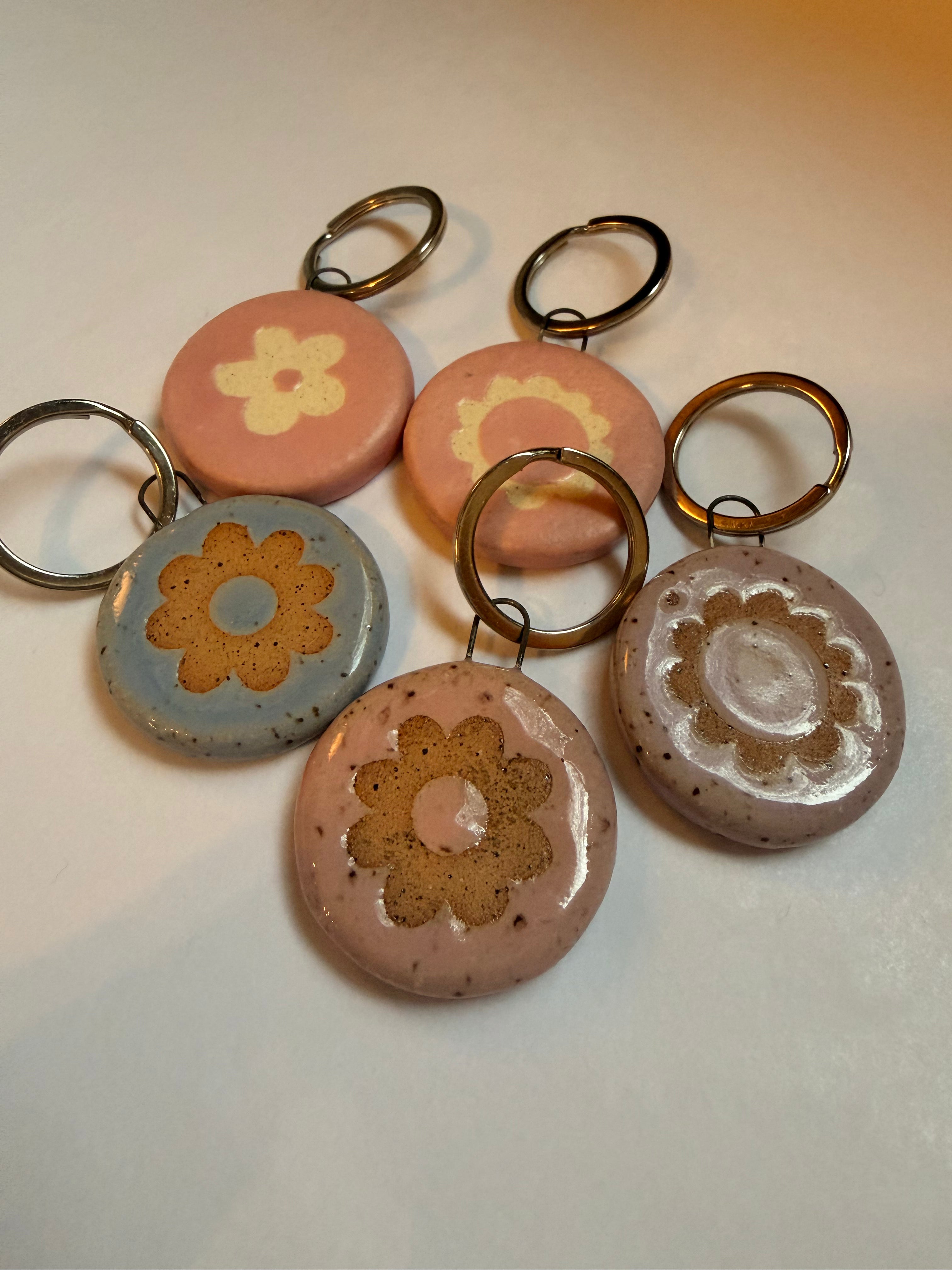Flower Keyring