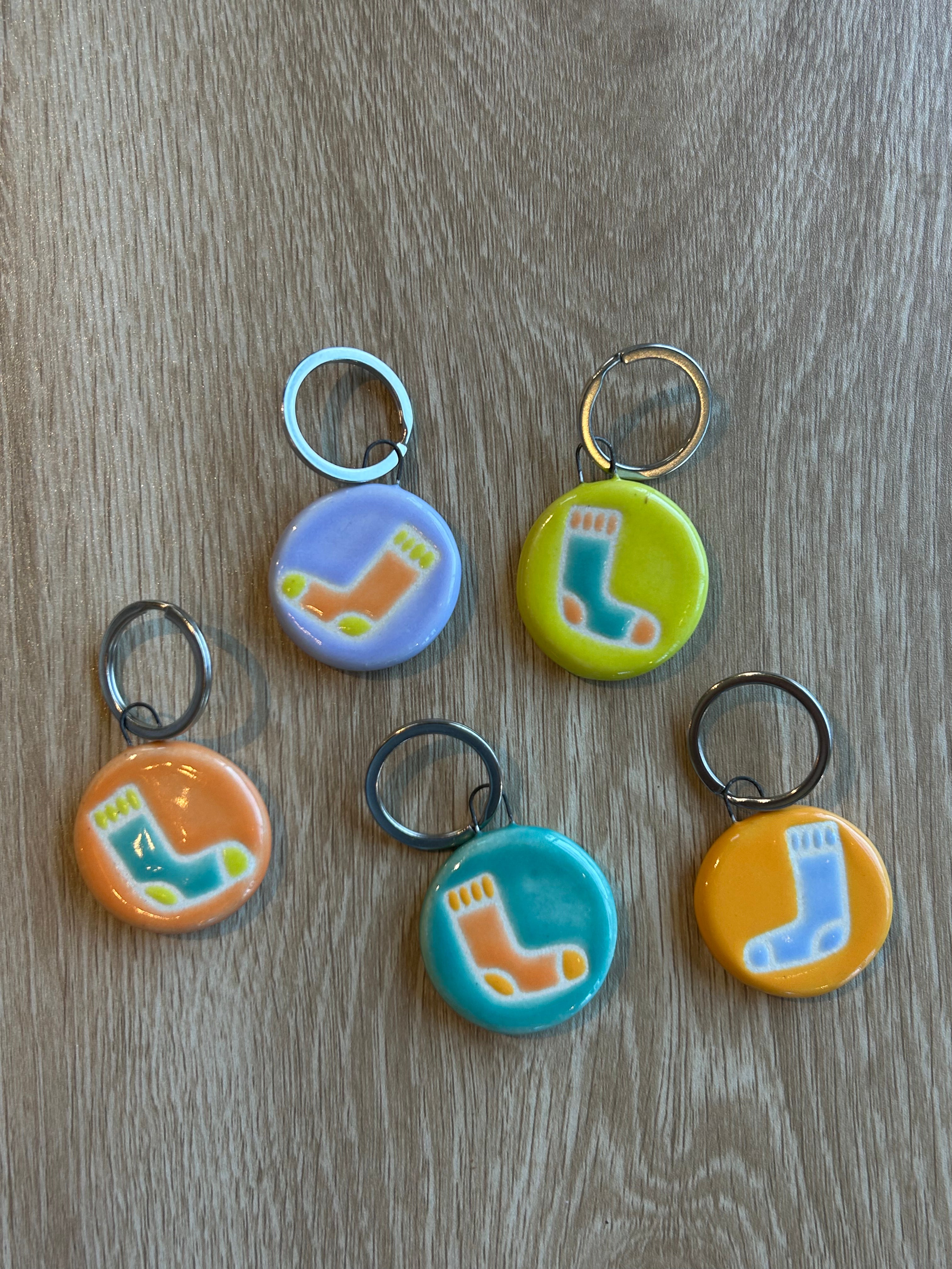 Sock Keyring