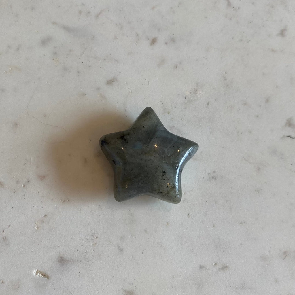 Labradorite Crystal Star