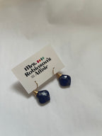 Lapis Luzuli Simple Earrings