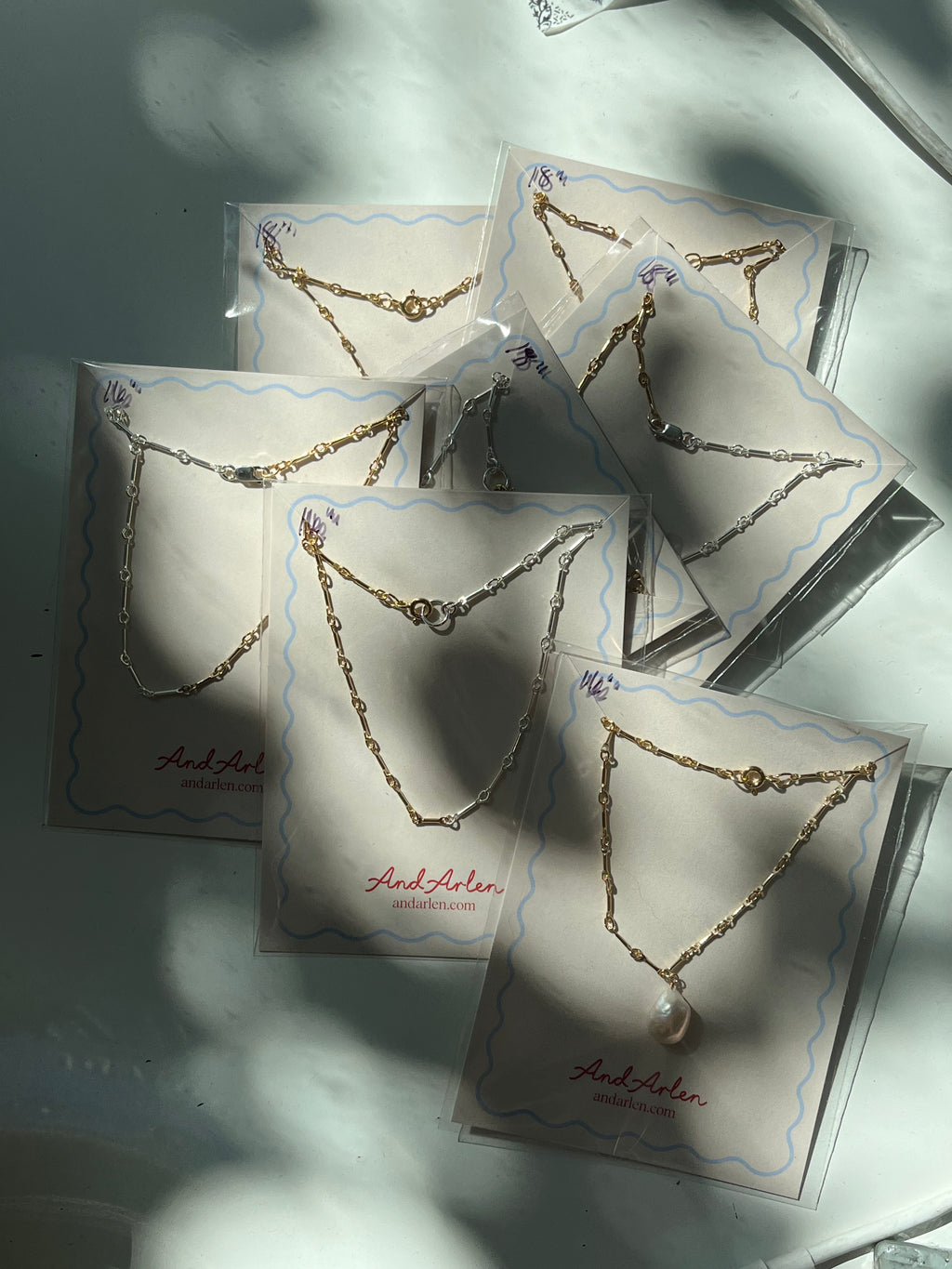 Luna Bar Pearl Necklace [LIMITED EDITION]