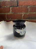 Black Moth Vase