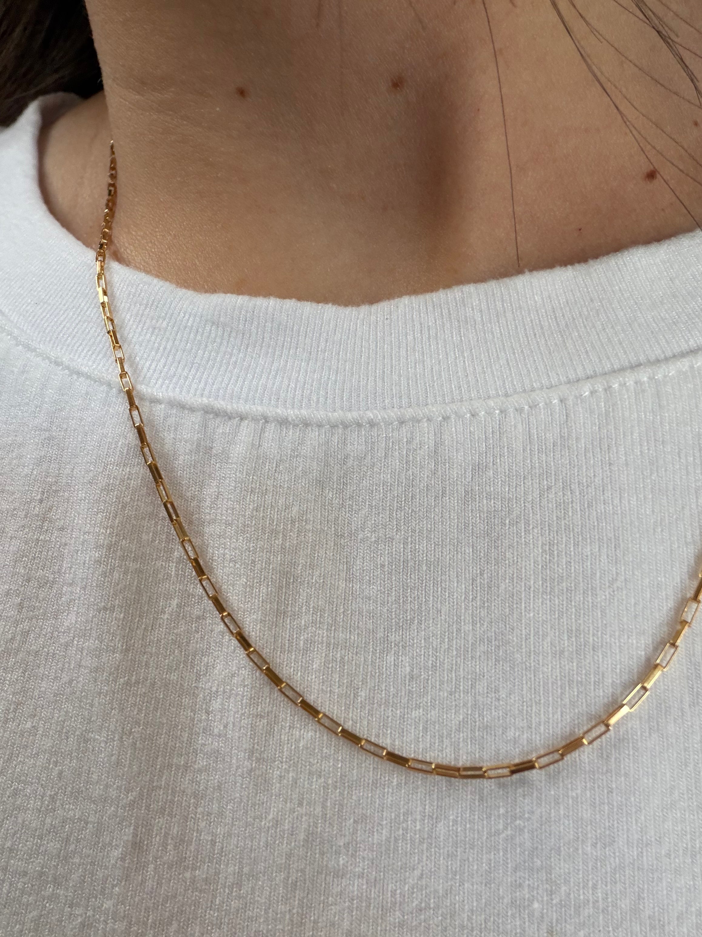 Box Chain Necklace