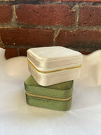 Square Travel Jewelry Case