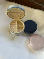 Round Travel Jewelry Case