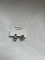 Swirly Huggie Hoop Earrings