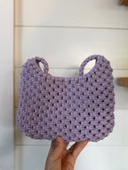 Mini Shoulder Bag in Lavender
