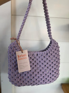 Mini Shoulder Bag in Lavender