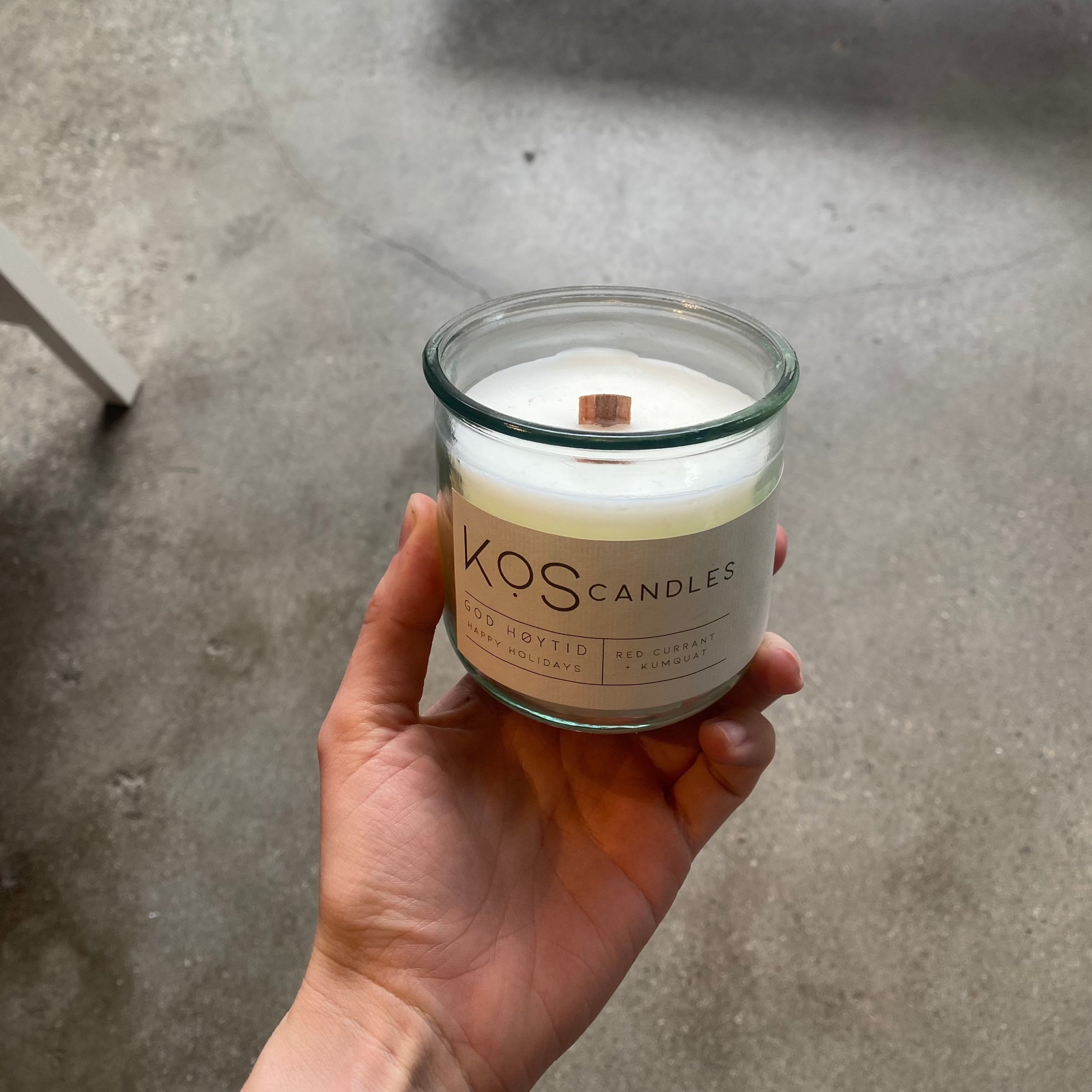Red Currant + Kumquat Candle