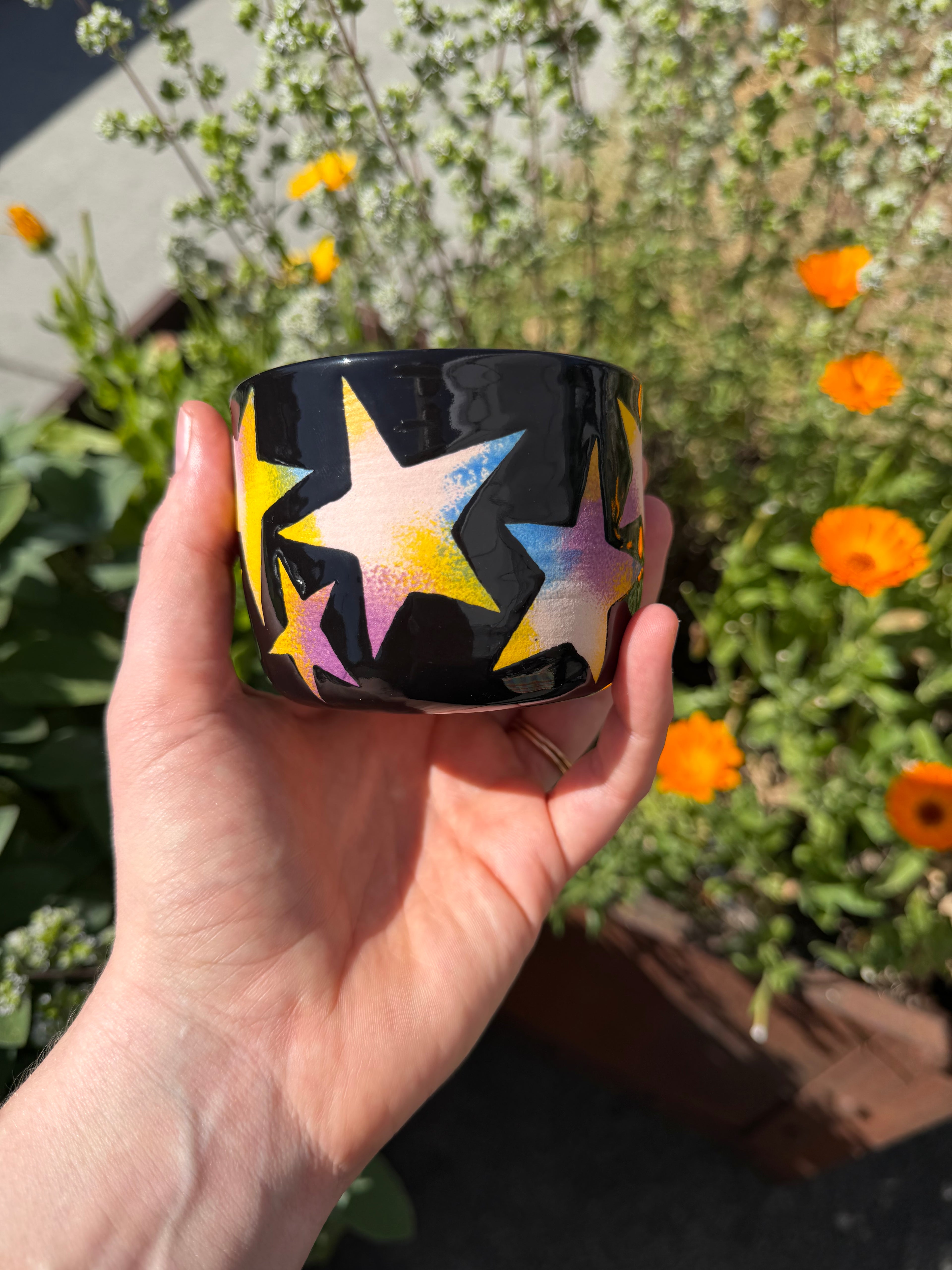 Star Cup in Black