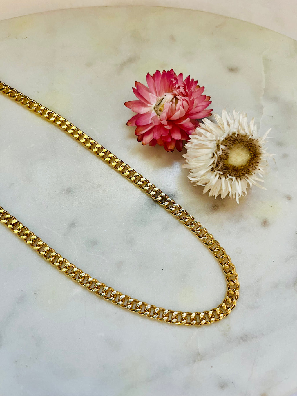 Chunky Curb Chain Necklace