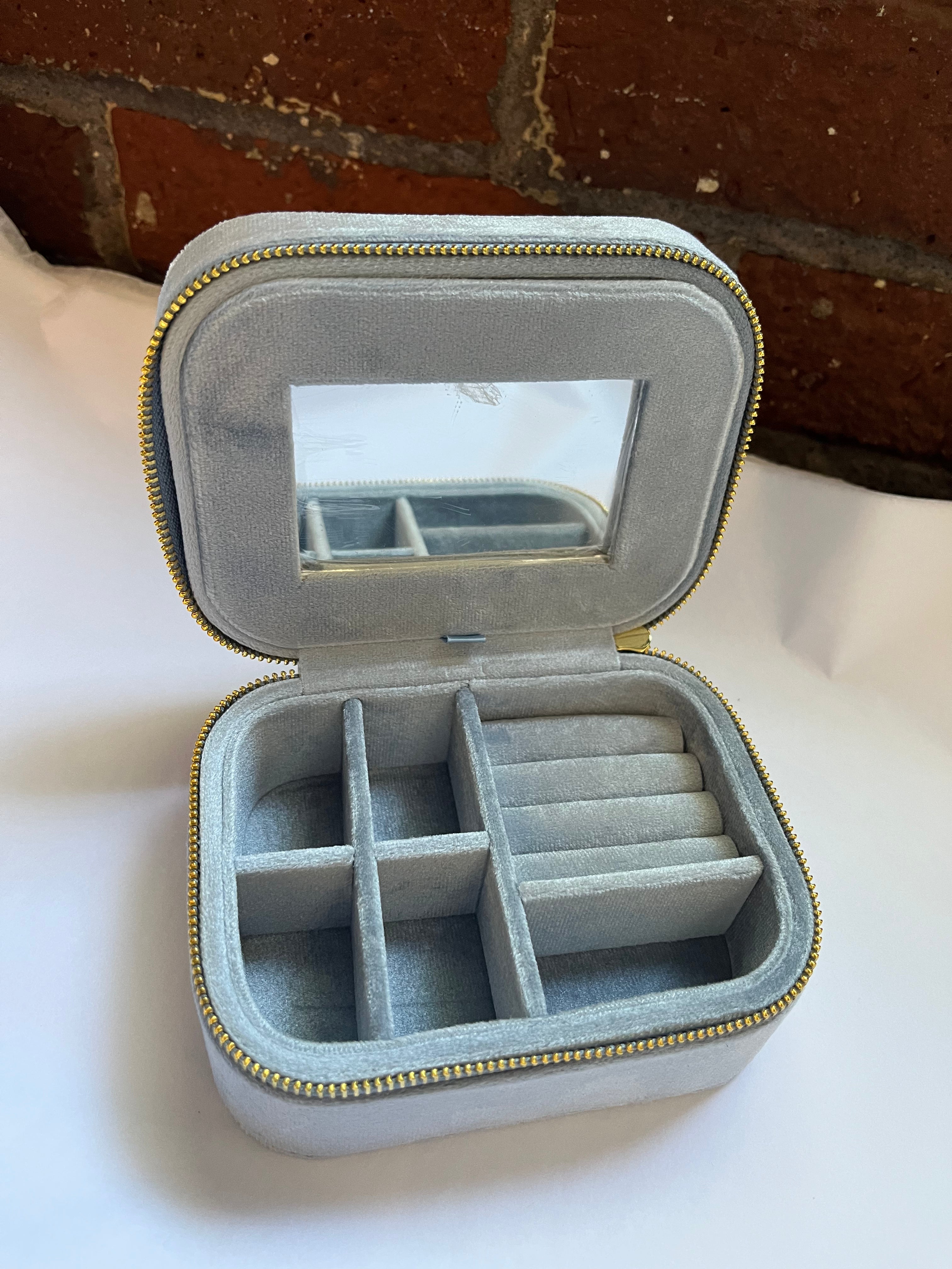 Rectangle Travel Jewelry Case, Small