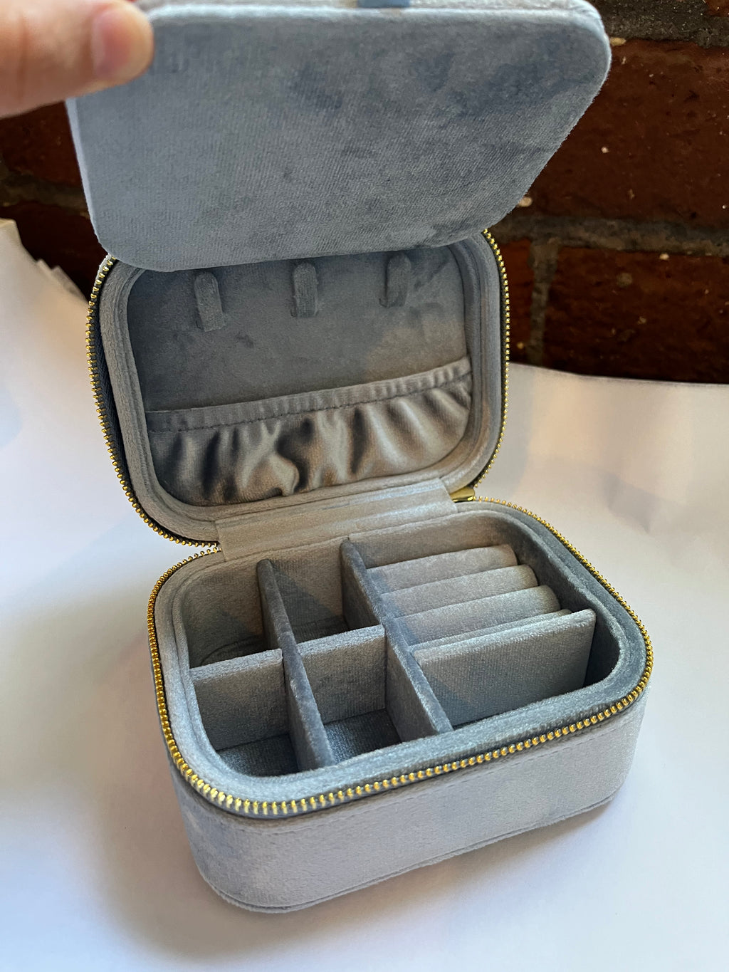 Rectangle Travel Jewelry Case, Small