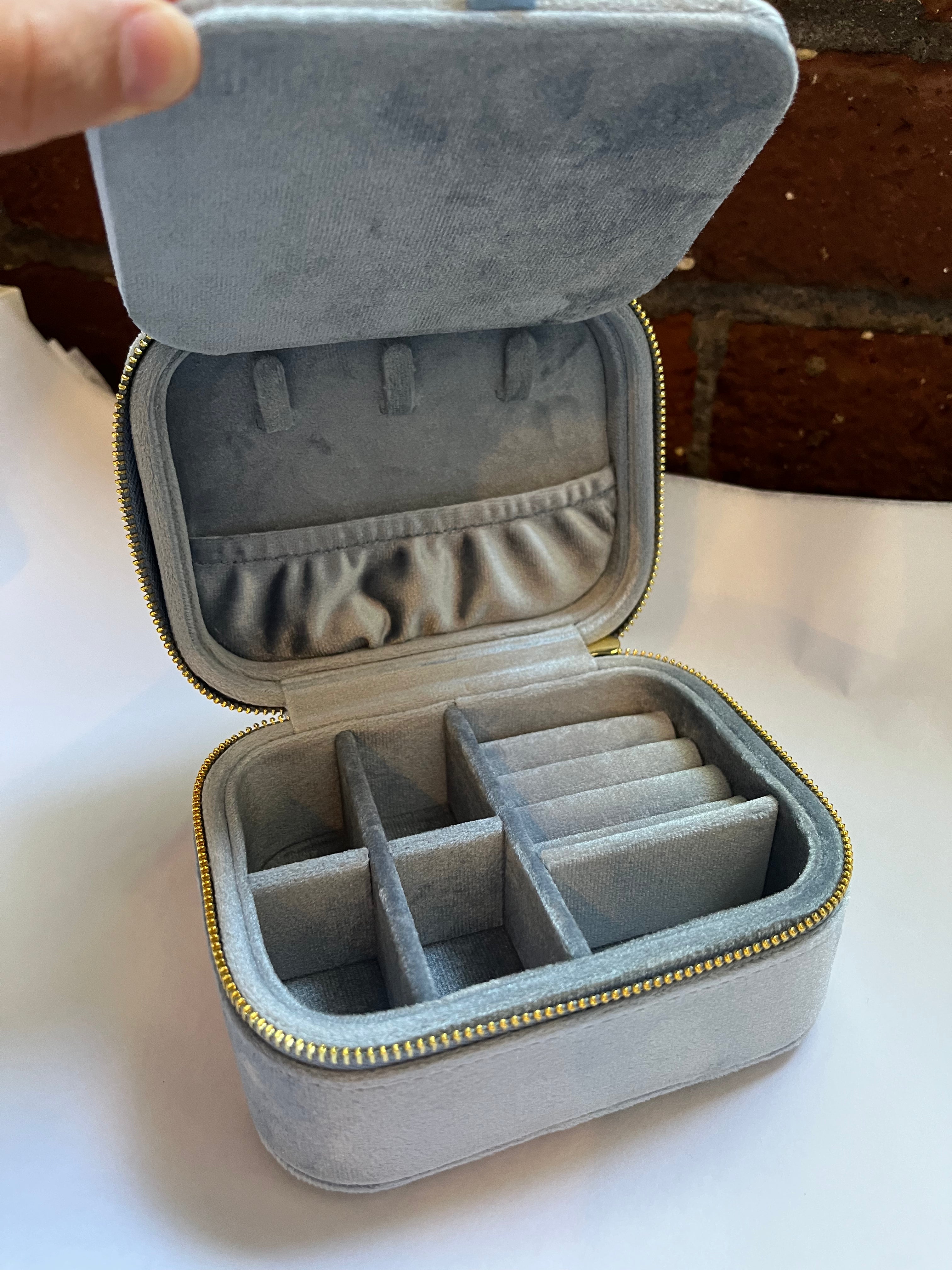 Rectangle Travel Jewelry Case, Small