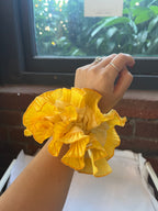 Yellow Sunshine Scrunchie