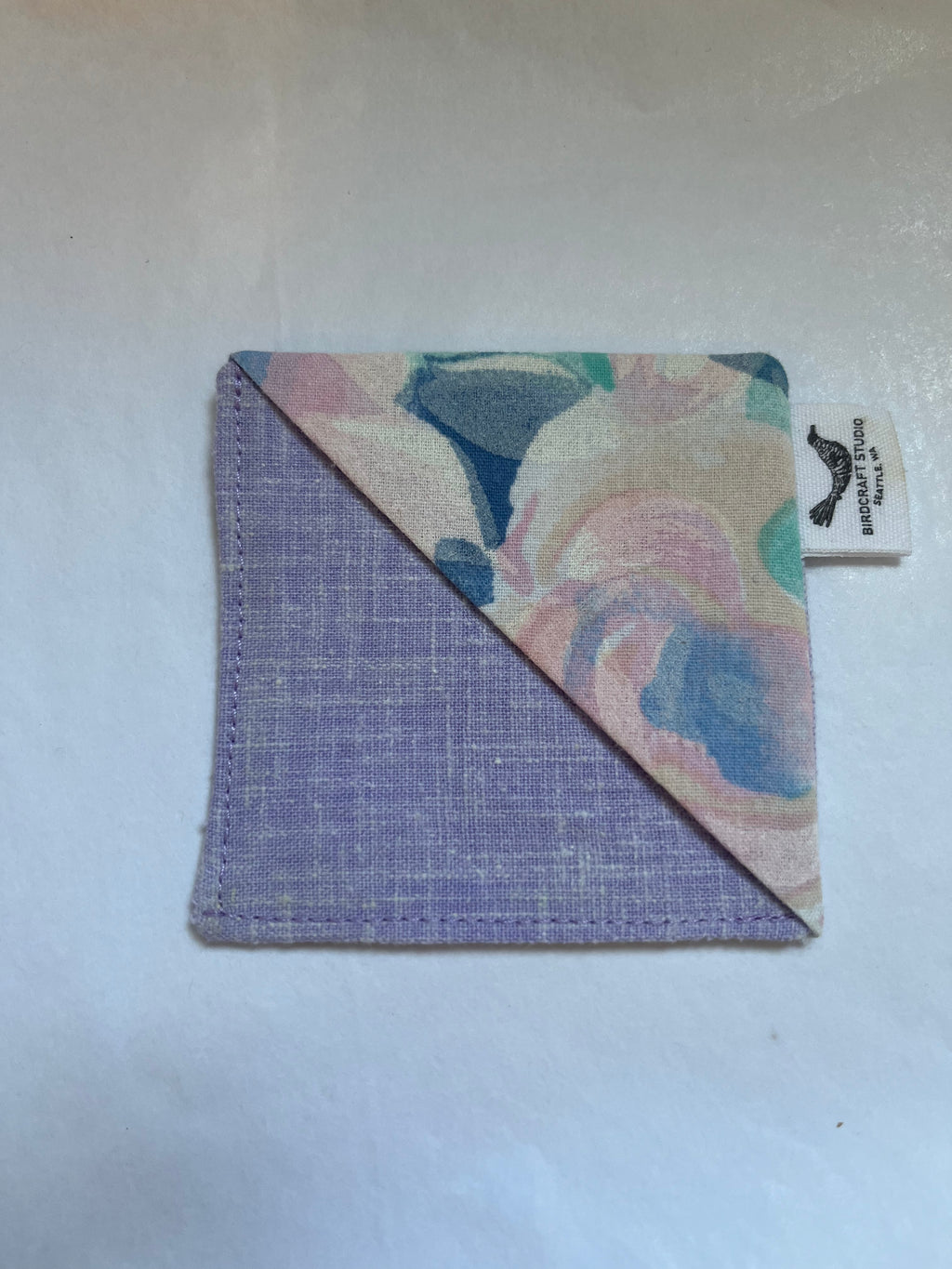 Light Blue Denim Florals Bookmark