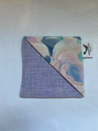 Light Blue Denim Florals Bookmark