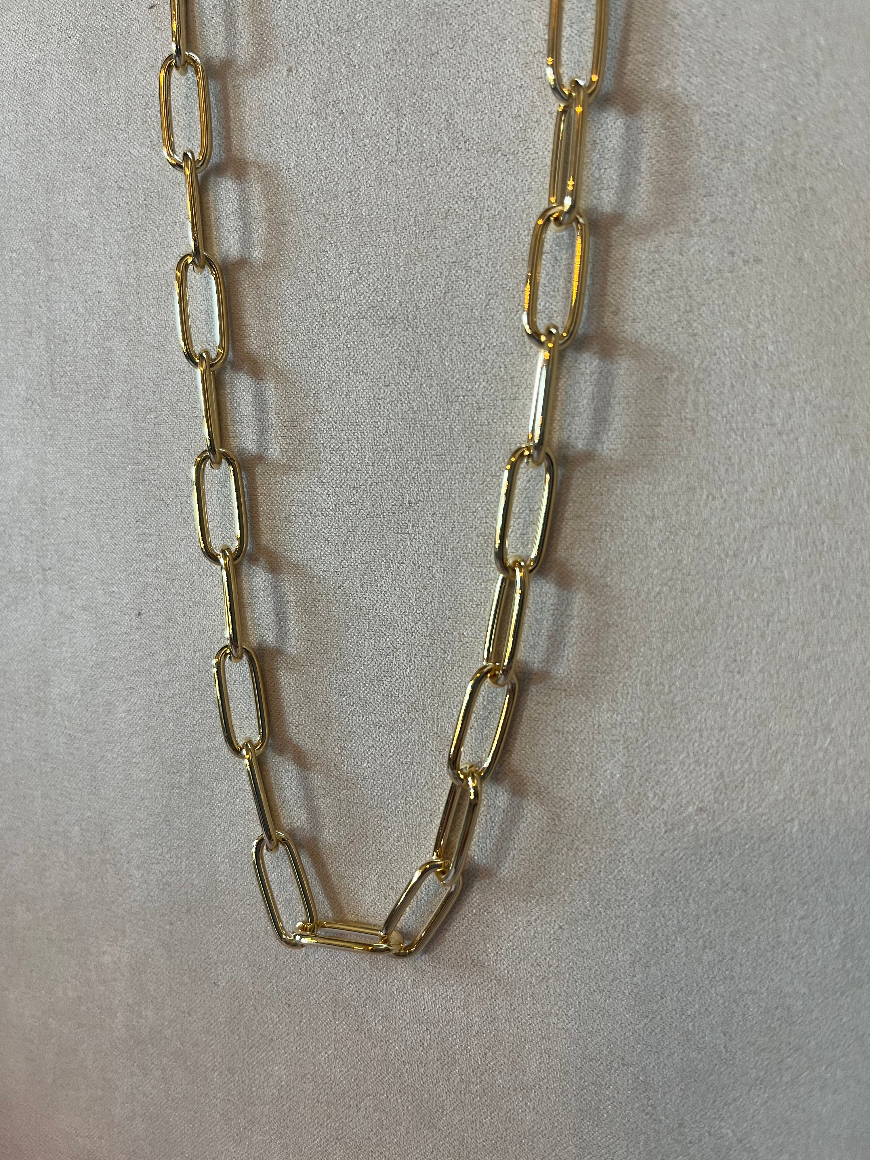 Paperclip Chain Necklace