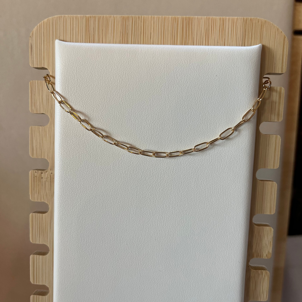 Paperclip Chain, Small Bracelet