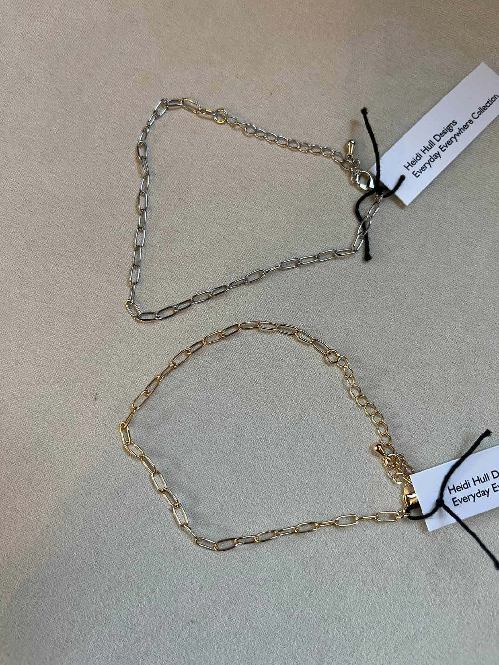 Paperclip Chain, Small Bracelet