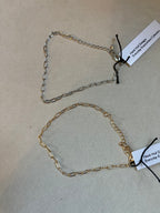 Paperclip Chain, Small Bracelet