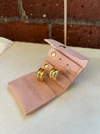 Double Up Hoop Earrings