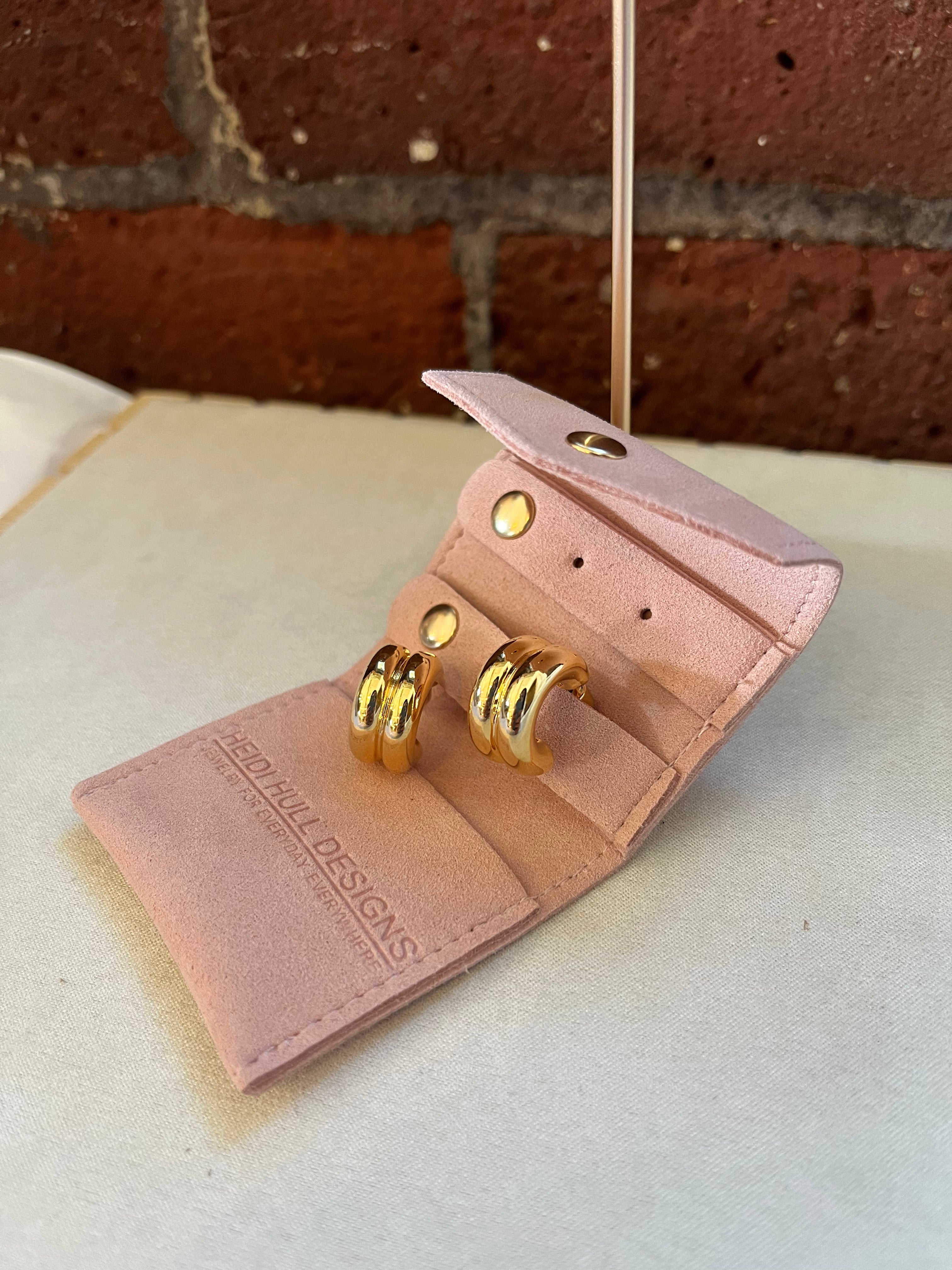 Double Up Hoop Earrings