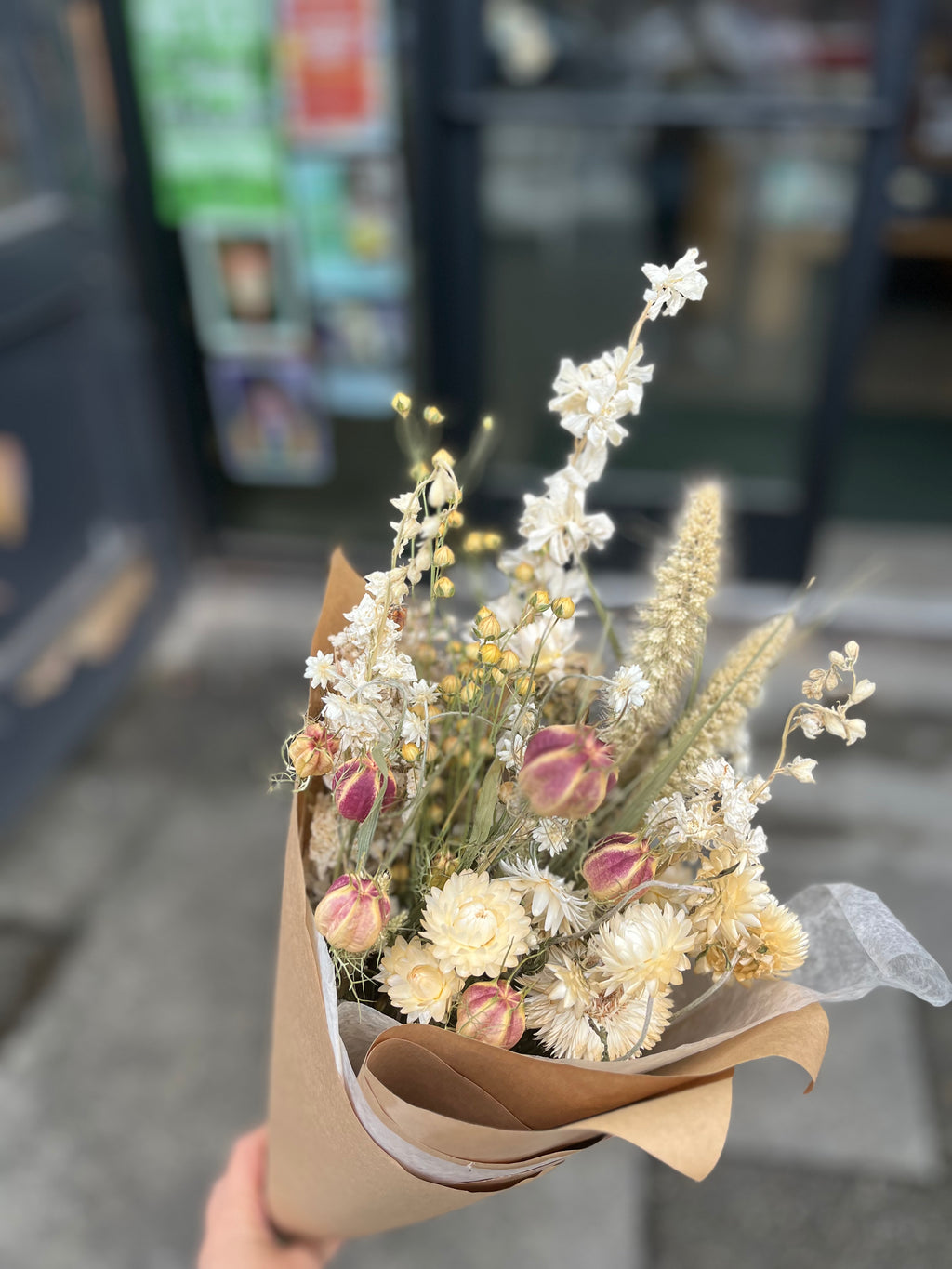 Premade Dried Floral Bouquets