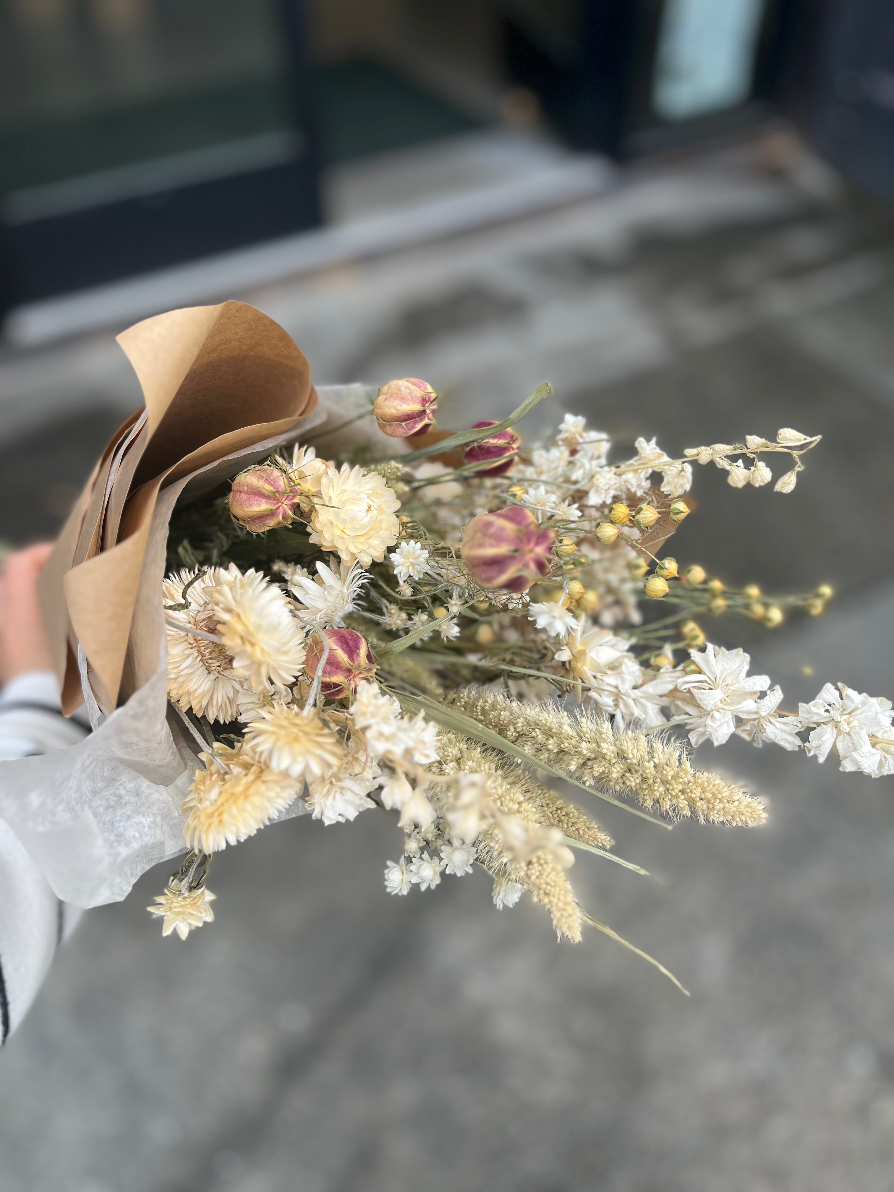 Premade Dried Floral Bouquets