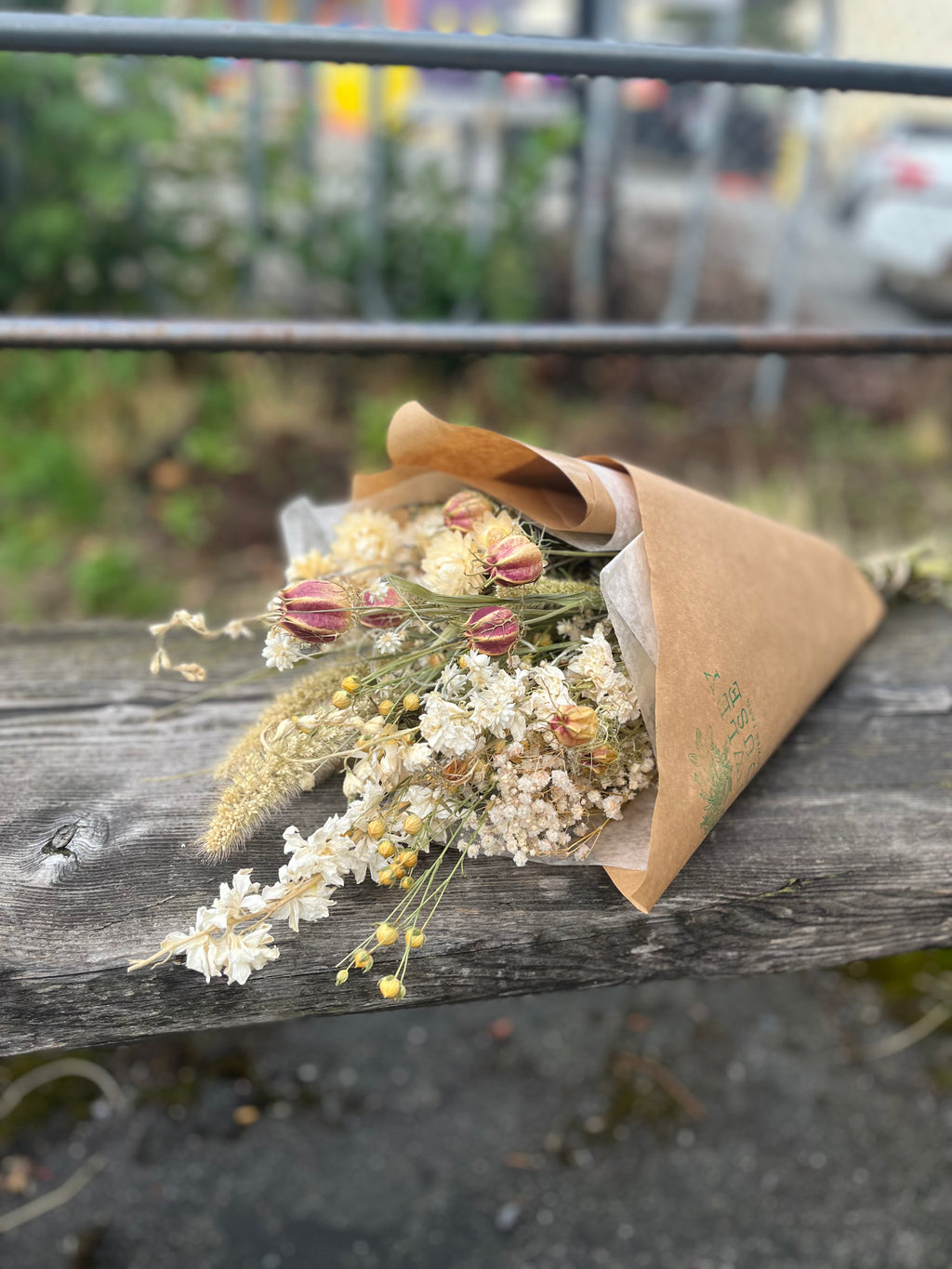 Premade Dried Floral Bouquets