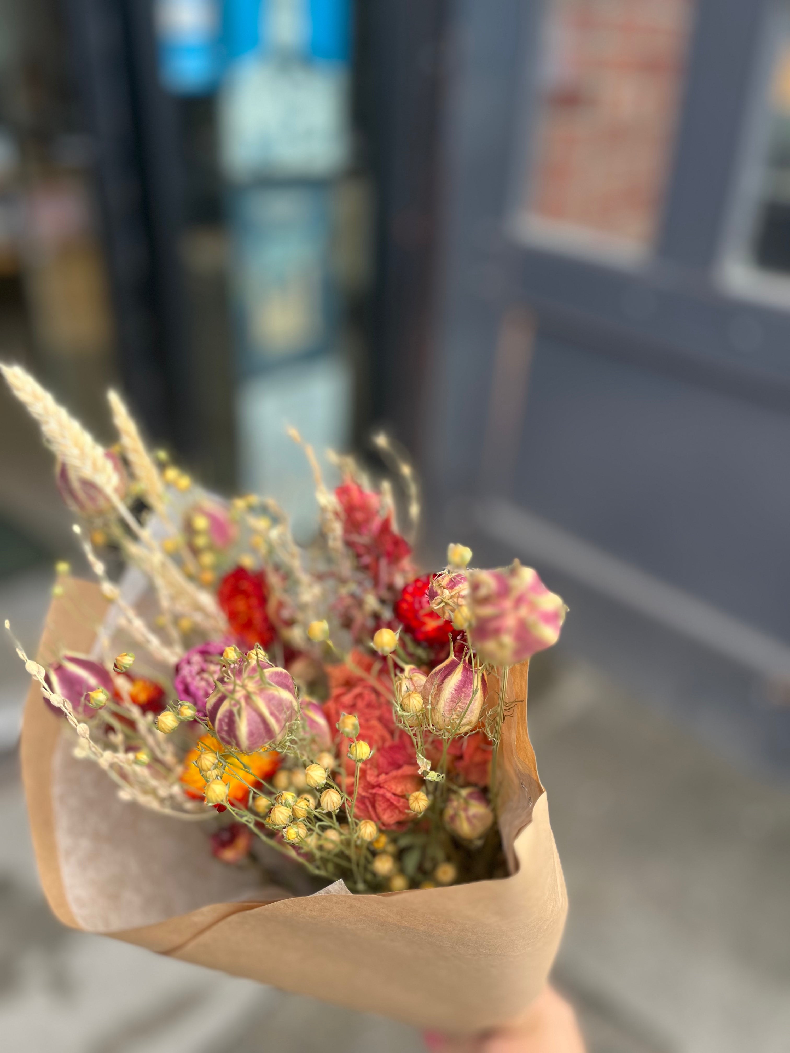 Premade Dried Floral Bouquets