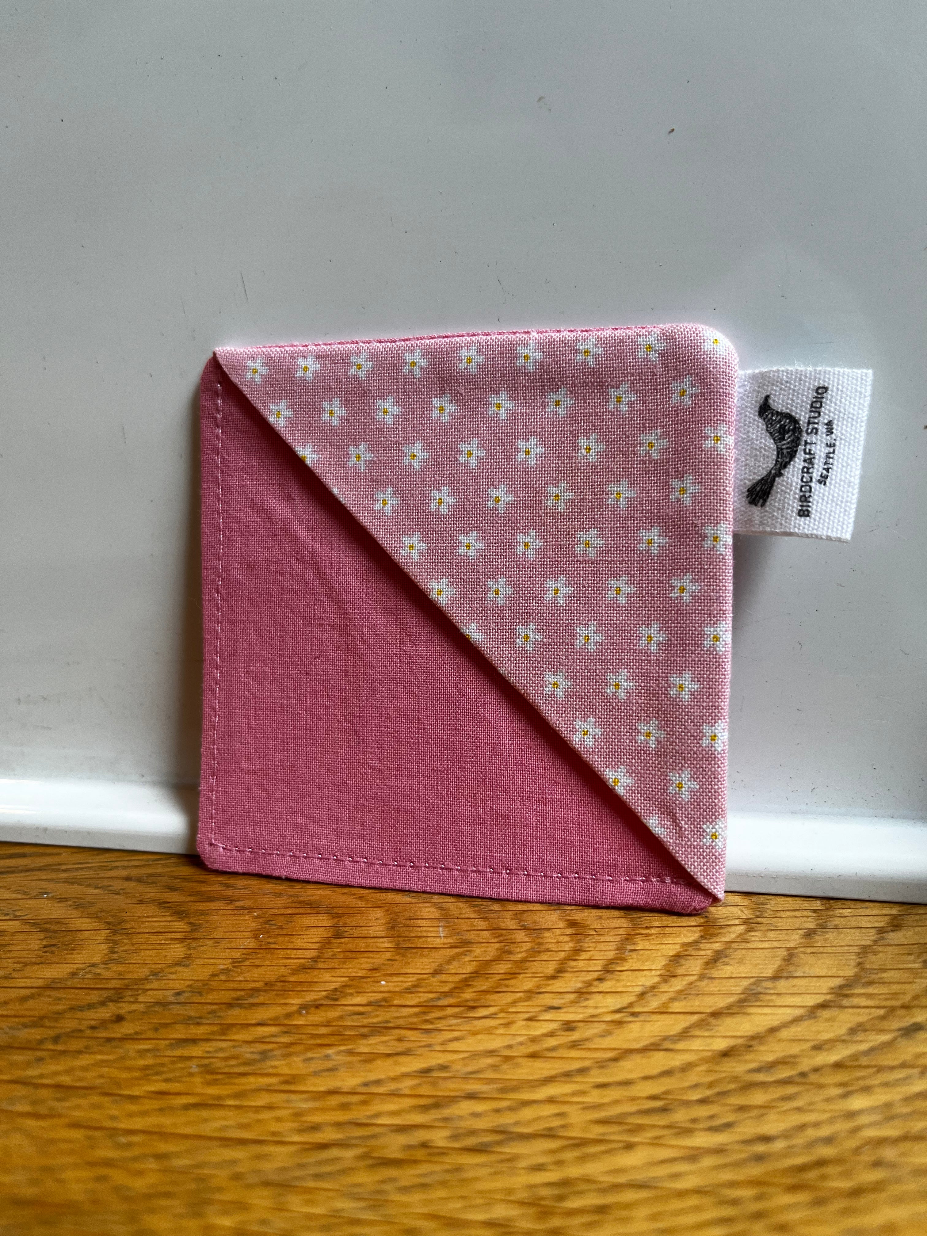 Pink Flowers Bookmark