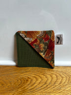 Green Large Flowers Bookmark