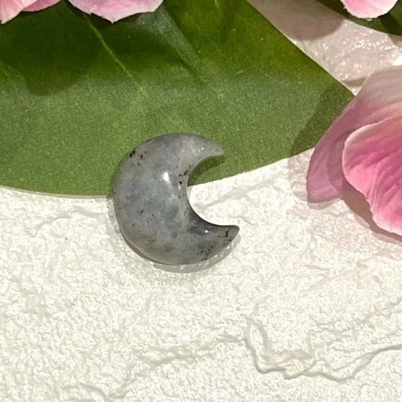 Labradorite Crystal Moon