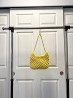 Mini Shoulder Bag in Butter yellow